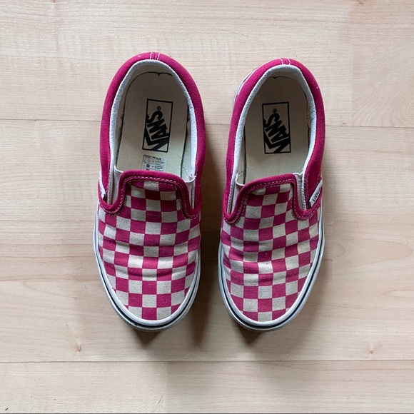 2 PAIRS VANS CHECKERED SLIP ONS (12.0 and 12.5 YOUTH sizes ) - Picture 6 of 6